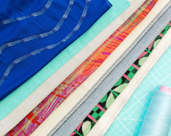 Impressive variety of stitches