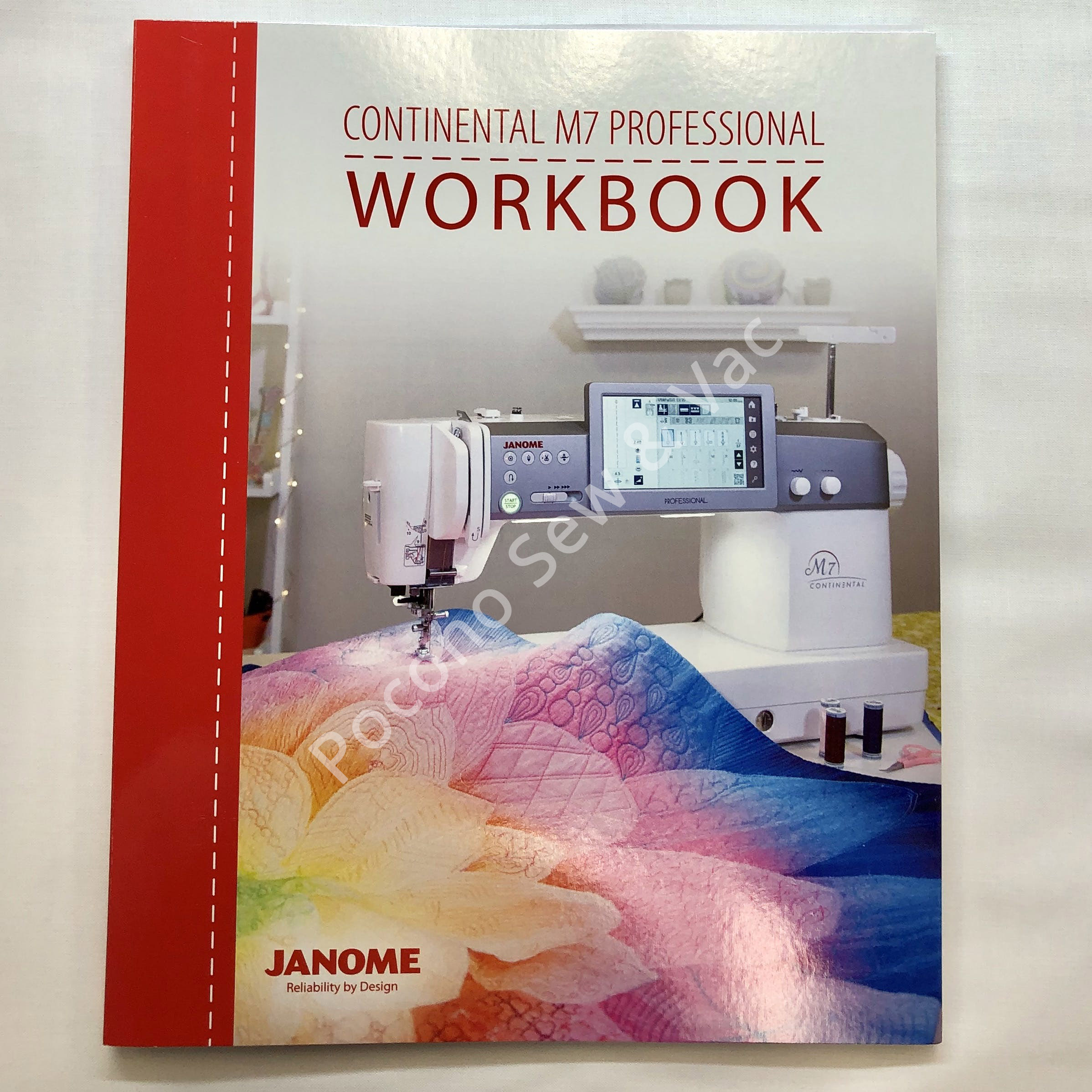 Janome M7 Workbook WBM7 FREE Shipping over 49.99 Pocono Sew & Vac