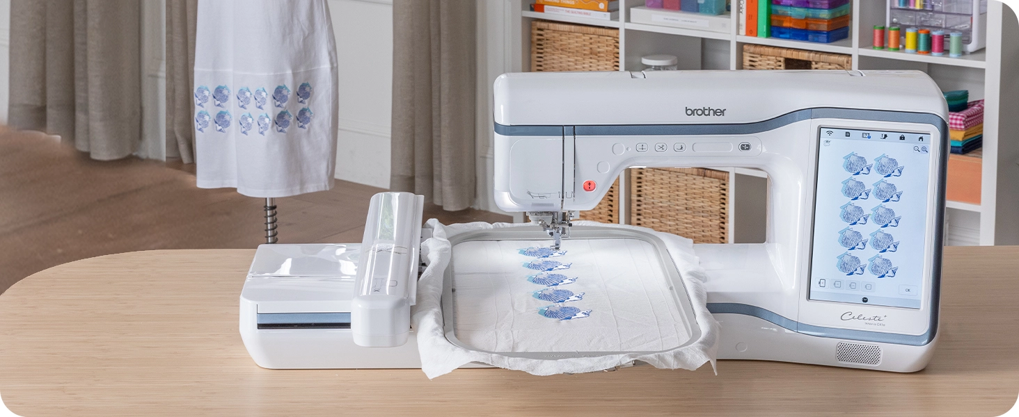 Brother Celeste Innovis CX1E Sewing and Embroidery Machine - FREE