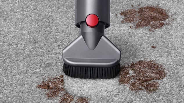 Stubborn dirt brush