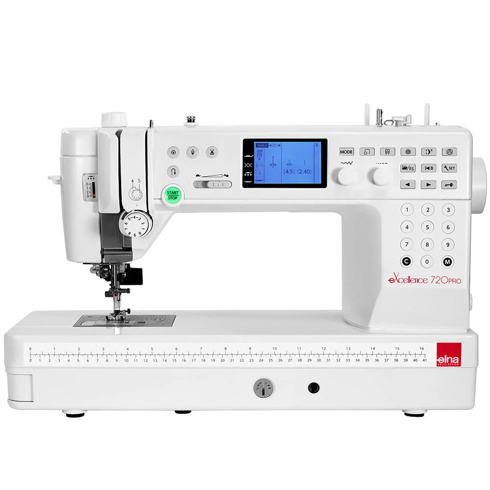 Elna eXcellence 720 Pro - FREE Shipping over $49.99 - Pocono Sew & Vac