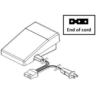 110V FOOT CONTROL PEDAL J00360051 for BABYLOCK BROTHER SEWING MACHINE 110V FOOT CONTROL PEDAL J00360051 for BABYLOCK BROTHER SEWING MACHINE