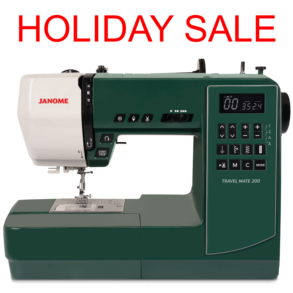 Janome Travel Mate 200 -- 3 Bonuses FREE !! - 1000's of Parts