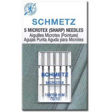 Schmetz Microtex Needles (Choose Size) - 1000's of Parts - Pocono Sew & Vac
