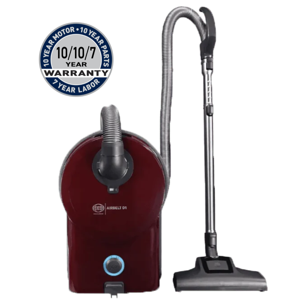 Sebo Canister Airbelt D1 Turbo Black Cherry FREE Shipping over 49.99